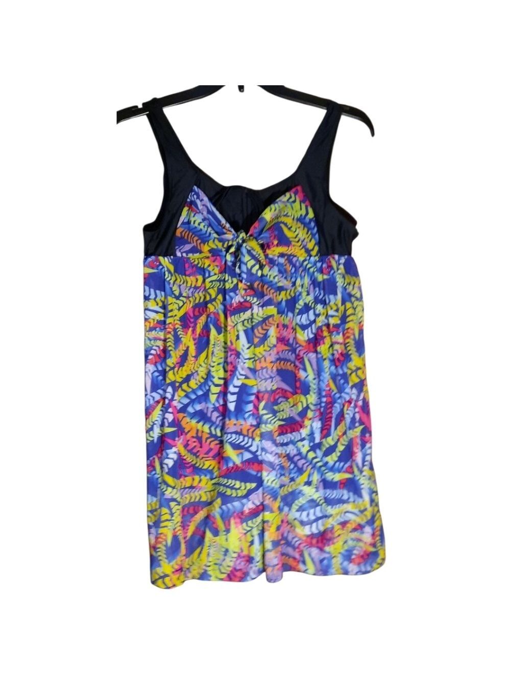 HoTouch Multicolored Swim Dress Size XL